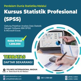 Kursus Statistik Profesional (SPSS) di Madiun