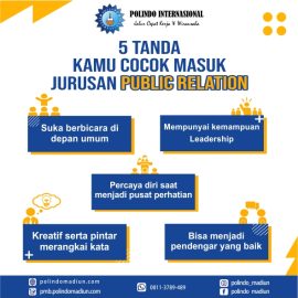 5 Tanda Kamu Cocok Masuk Jurusan Public Relations di Kampus Polindo Madiun