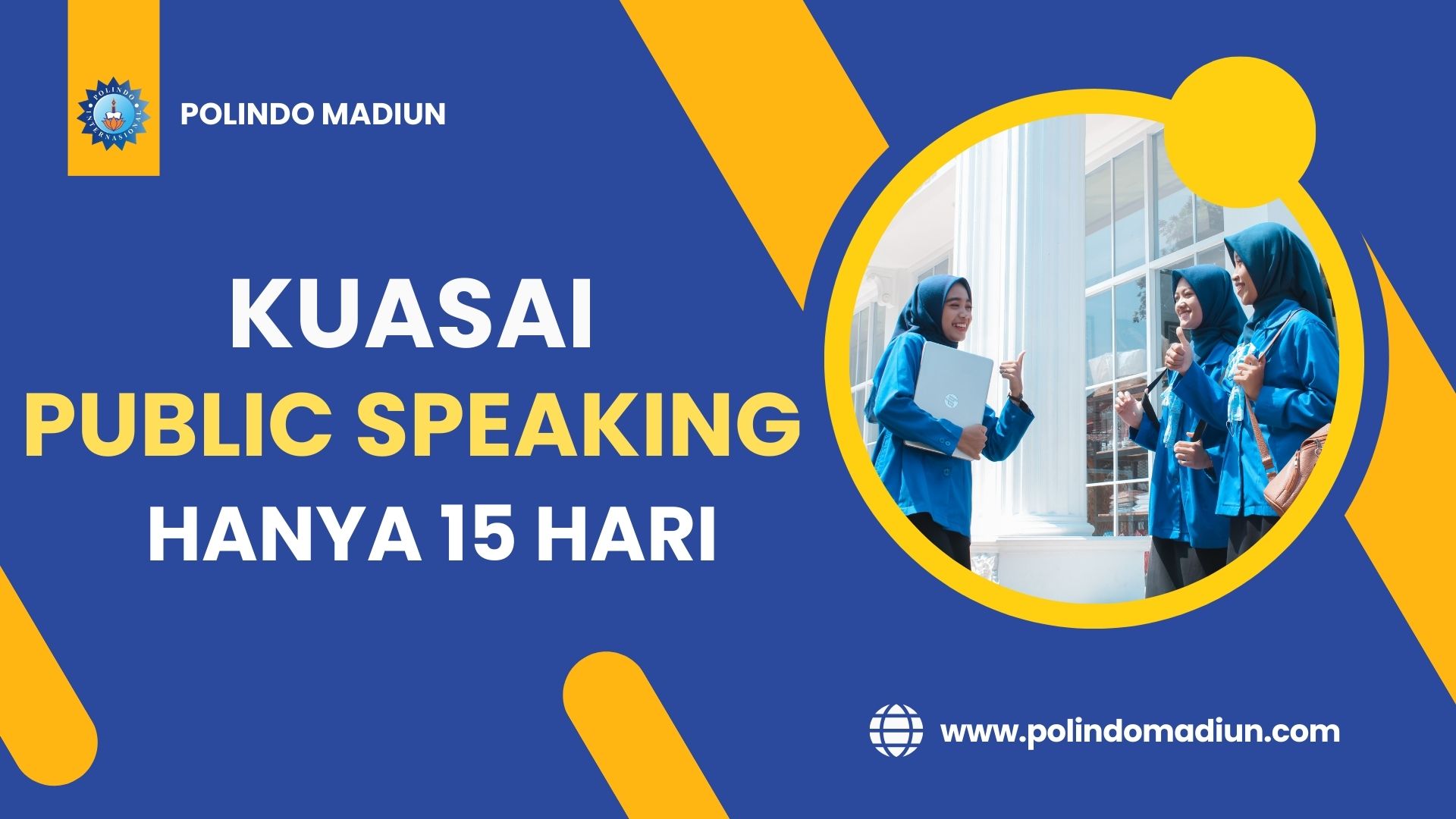 Kursus Public Speaking dalam 15 Hari