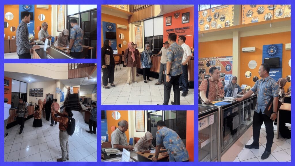 Penyambutan studi tiru vokasi Jombang di POLINDO Madiun dalam rangka penguatan pelatihan vokasi