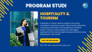 Mahasiswa POLINDO Madiun praktik layanan hospitality dan pariwisata dengan pendekatan vokasi, membangun karier global sejak kuliah