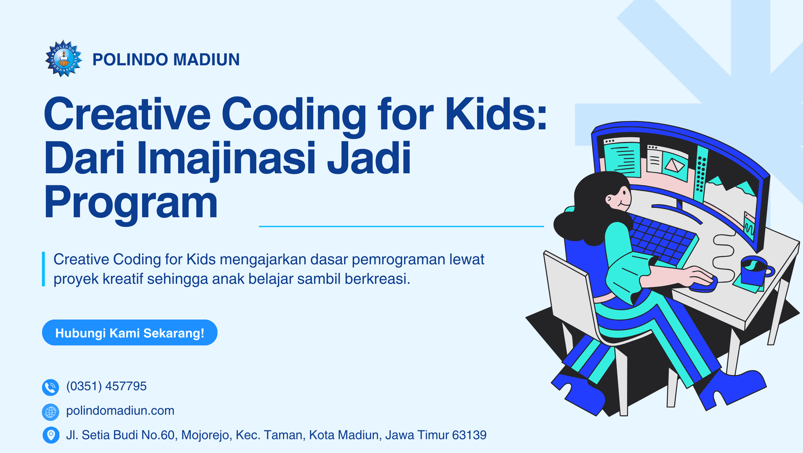 Creative Coding for Kids: Dari Imajinasi Jadi Program - polindo madiun