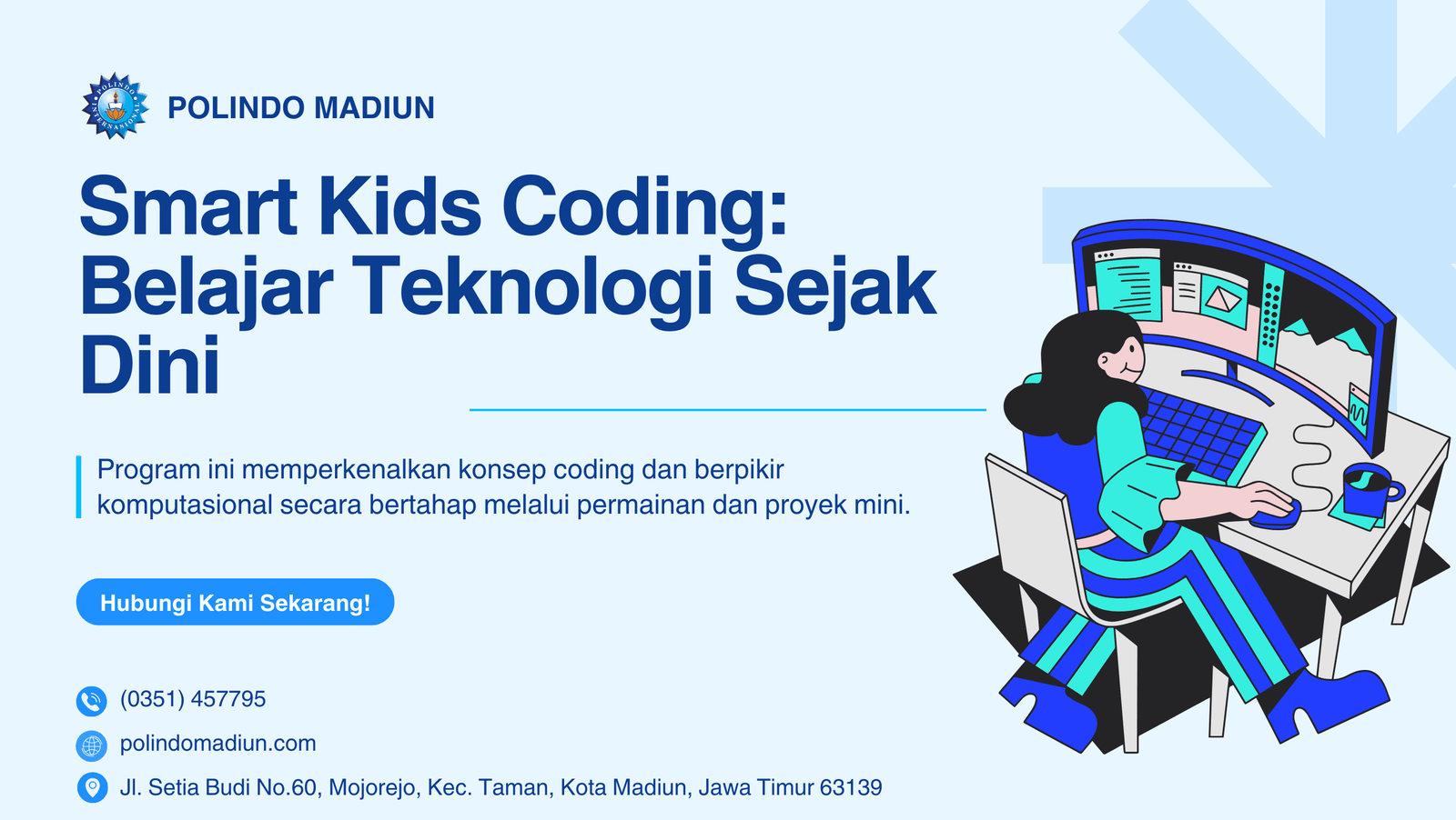 Smart Kids Coding: Belajar Teknologi Sejak Dini - polindo madiun